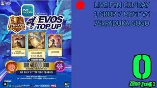 LIVE FYN CUP DAY 1 GRUP 7 MYST VS 7SxPADUKA GOGO
