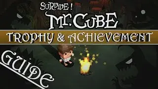 SURVIVE! Mr. Cube Platinum Walkthrough | 100% Trophy & Achievement Guide | Easy Stackable Platinum