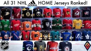My Favorite NHL Adidas Home Jerseys RANKED! (1-31) 2018