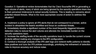 500 285 Securing Cisco Networks with Sourcefire IPS Free Practice Test And Answers Updated