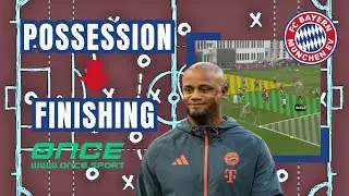 Bayern Munich Transition Drill ⚡ From 4v4+2 Possession to 4v3 Finishing | Vincent Kompany