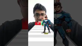 The Fight Game #fight #fightgame #superman #captainamerica #numbergame #numberfight #maths #math