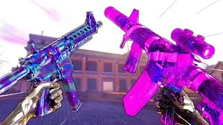 Using the AKIMBO M4A1 on Rebirth Island...