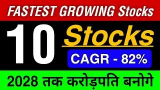 10 High Return shares 2025 | Best High CAGR Stocks in India | High CAGR Shares More than 80%