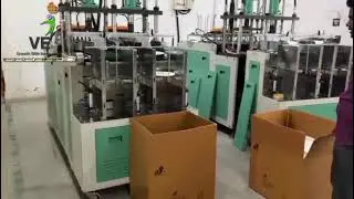 Another successfully Installation of Paper Plate Machines Plant done by Vardhman Machinery .
