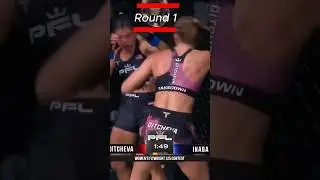 Dakota Ditcheva DESTROYS Sumiko Inaba in Round 1! 😱🔥 #mma