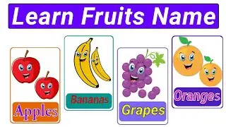 Learning Fruits name with Song for Kids_musical adventure for kids RoboRhythms Junior