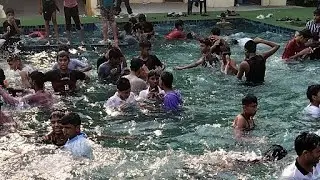 Jim Corbett pool activity #jimcorbett #swimming #corbett #trip #bmvb #viral