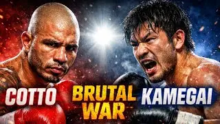 Miguel Cotto vs Yoshihiro Kamegai | Brutal War of Pride | Boxing Highlights HD
