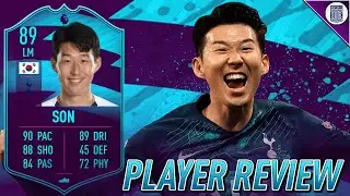 89 PREMIER LEAGUE PLAYER OF THE MONTH HEUNG MIN-SON PLAYER REVIEW - POTM SON - FIFA 21 ULTIMATE TEAM