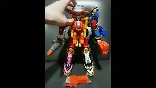 Sentai DX Dinomaru / Dino Steel Zord Shuriken Sentai Ninninger Power Rangers Ninja Steel