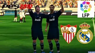 PES 2010 | SEVILLA FC vs REAL MADRID | Gameplay #pes #gameplay #realmadrid #laliga