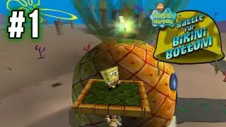 Bob Esponja Batalla Por Fondo De Bikini (PS2) Introduccion Y Vecindario