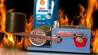 Shell Advance 4T AX7 10W40 Engine Oil Test 100&deg;C Piotr Tester