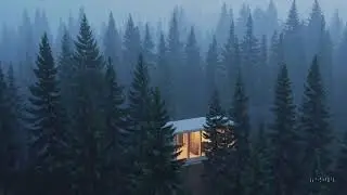 Zen Sakura Bloom Atmosphere Bamboo Water Sounds and Candlelight for Stress Relief