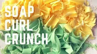 ASMR Soap Curl Crunch Compilation