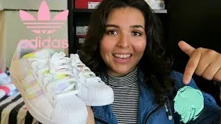 Adidas Superstar Pastel Custom | Angelus Paint Timelapse + On Foot