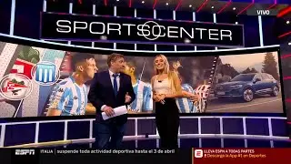Morena Beltr&aacute;n y Jorge Barril conducen SportsCenter - ESPN2 10/3/2020
