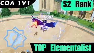 Crystal of Atlan (JP) TOP Elementalist PvP Season2 クリスタルオブアトラン エレメンタリスト 日本
