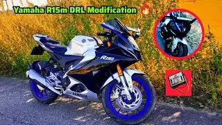Yamaha R15m DRL Modified 😍 | R15 Modified | @hypersam01   