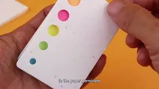 N10000D seed paper memo pad sticky notes