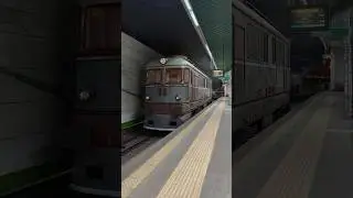 Locomotiva LDE2100 la metrou 🚇 #bucurestiromania🇷🇴 #locomotive #train #vfx #cgi