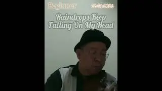 Raindrops Keep Falling On My Head - violin - Aloga 20260112  #music, #violin, #violinbeginner, #all 