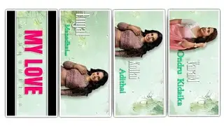 Enthan Manathai Kollai Adithal 💖 Song 3d Lyrics&nbsp;&nbsp;Video Editing | Alight Motion Tamil Edit