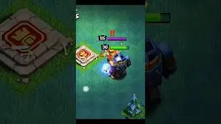 Max barbarian king vs Max battle machine ||#shorts #clashofclans