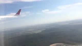 Transaero Airlines Tu-214 departure from Domodedovo (Moscow) RA-64518