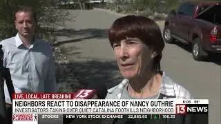 Community reacts to disappearance of Nancy Guthrie