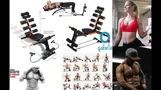 22 in 1 Multifunctional Fitness Slimming Bench Machine Exercise Six Pack for Men Women Tummy Trimmer