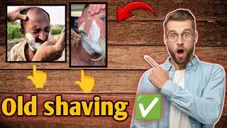 #old saving#old man saving#beard shaving#dadhi kaise banaye#banarasi hair cutting salon