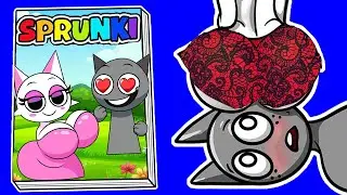 Книга-игра &laquo;Сделай сам SPRUNKI&raquo; 📚 | История любовного глюка + странная операция Squishy! Звуковая...