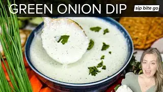 Green Onion Dip With Greek Yogurt And Jalape&ntilde;os
