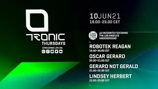 TRONIC invites INCOGNITO 10-06-2021 - OSCAR GERARD