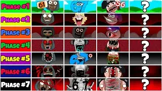 My Sprunki OC: 61 VS 67 VS 56 (Phase 1 to NEW Phase 6, Phase 7 from MEME)