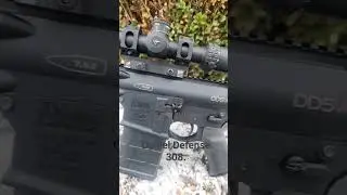 Heavy hitting DD5 V4 in 308. ##danieldefense #308 #trijicon