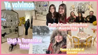 Ya Volvimos ❄️ Feliz Cumpleaños Aurorita, Tormenta Invernal 🌨️ 