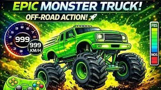 Monster Truck Mega Ramp Impossible Driver 🚛🔥 Android Gameplay