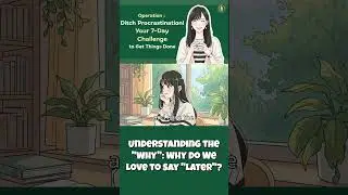 Operation : Ditch Procrastination! Your 7-Day Challenge to Get Things Done | GrowEveryDay EP.4 [1/2]