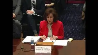 Assistant Secretary Jacobson Testifies on 