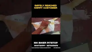 safely reached ✅Happy customer 🔥💯📈 for order #mkbikerpitstop #mk_pits_hub #mk_tnbiker