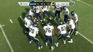 Madden NFL 20 - Seattle Seahawks vs Washington Redskins