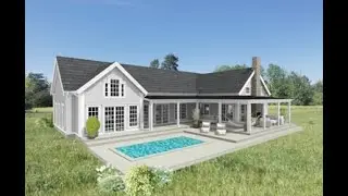 Enplansvilla med garage i K&ouml;ping, Virtuell rundvandring
