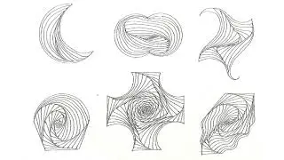 How to draw Zentangle Paradox Pattern in a different Shapes / Zentangle Pattern for Beginners