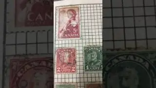 Canada old stamps