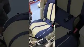 Custom fit Volkswagen Tiguan: EKR custom blue seat cover for VW #vw  #automotive  #seatcover