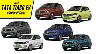 All 2025 Tiago EV Color Options: Arizona Blue, Daytona Grey, Pristine White & More | AUTOBICS