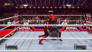 WWE 2K24 Sektor (Female) Vs. Jade Royal Rumble 2025